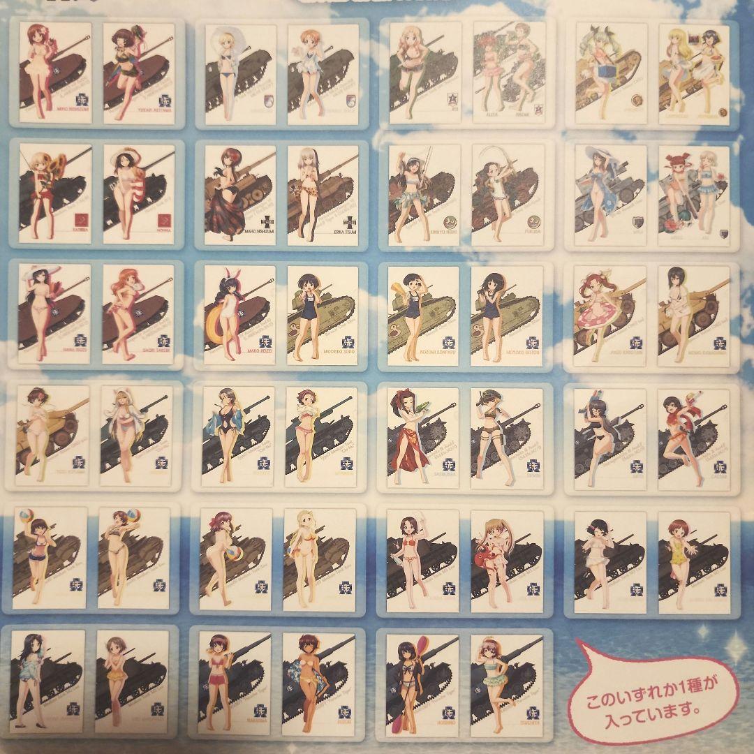 ガールズ&パンツァー クリアファイル 水着