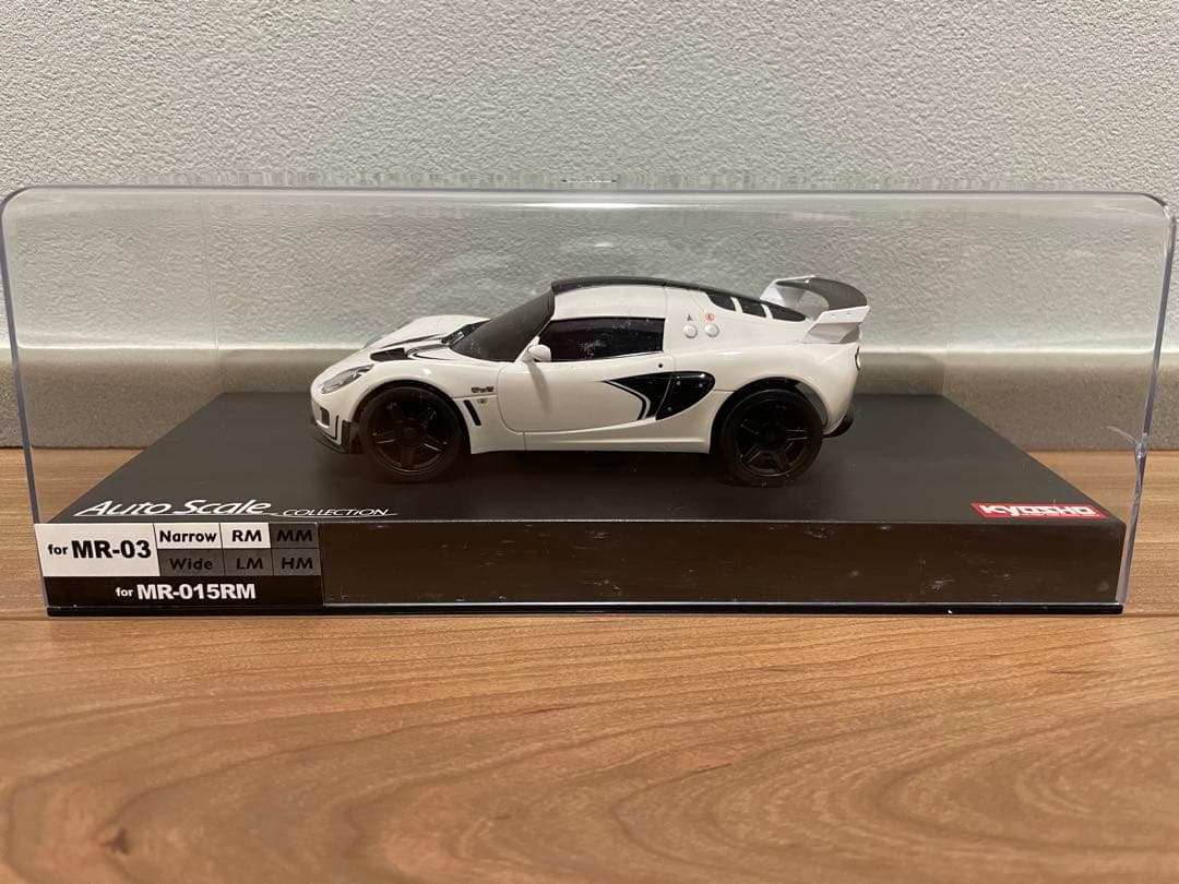 【希少 未走行品】京商 ミニッツ ロータス エキシージ ホワイト ASC