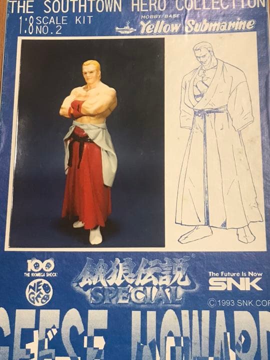 ガレージキット　餓狼伝説スペシャル　1/8 ギース