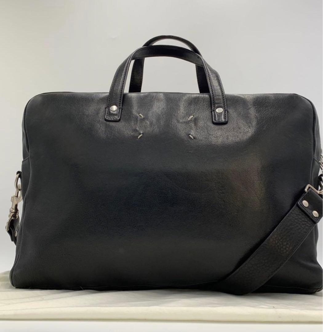 ［2014年製］マルタンマルジェラ　セーラーバッグ　4ステッチ　レザー バッグ