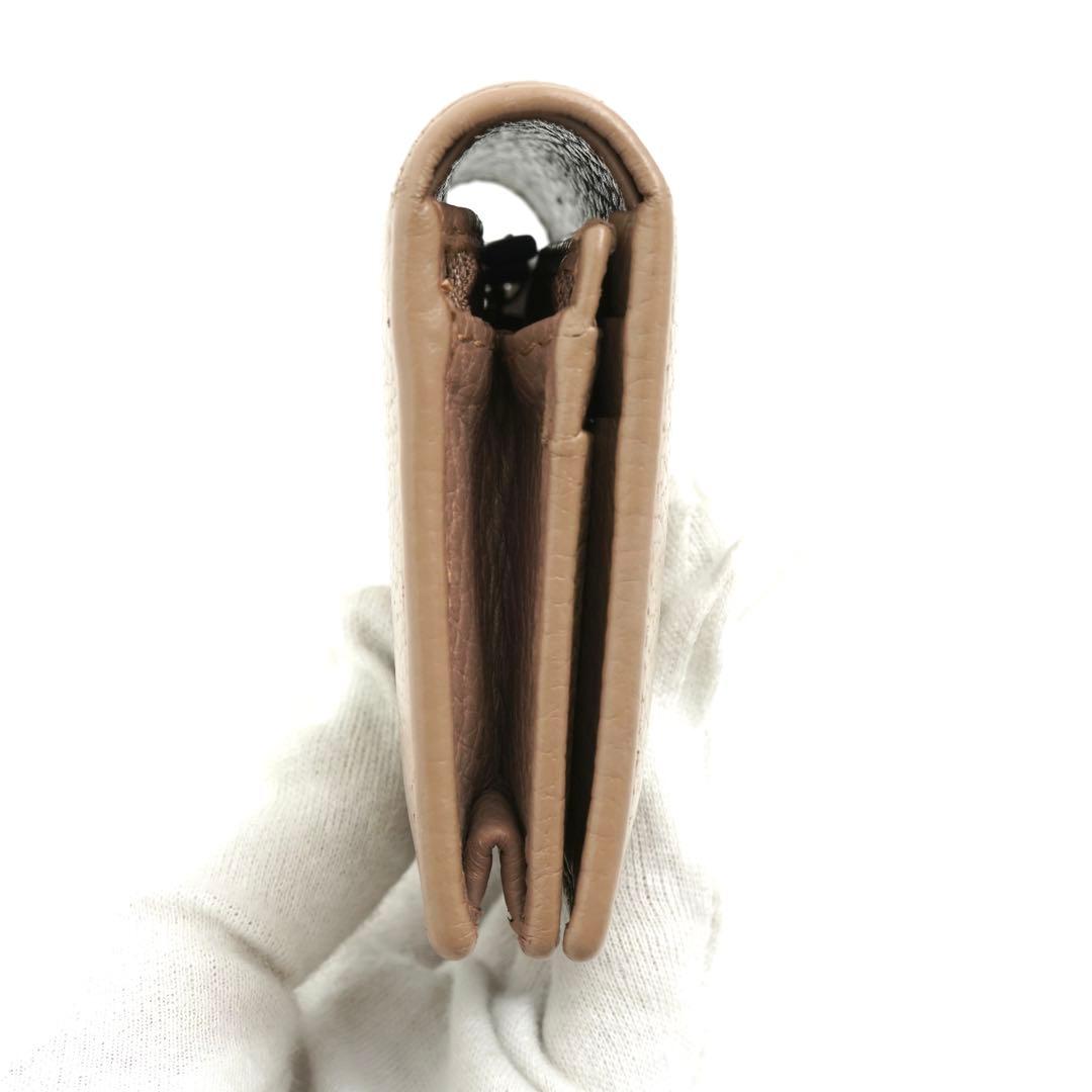 ✨未使用に近い✨　GUCCI ミニ財布　マーモント　GGロゴ 二つ折り　刻印