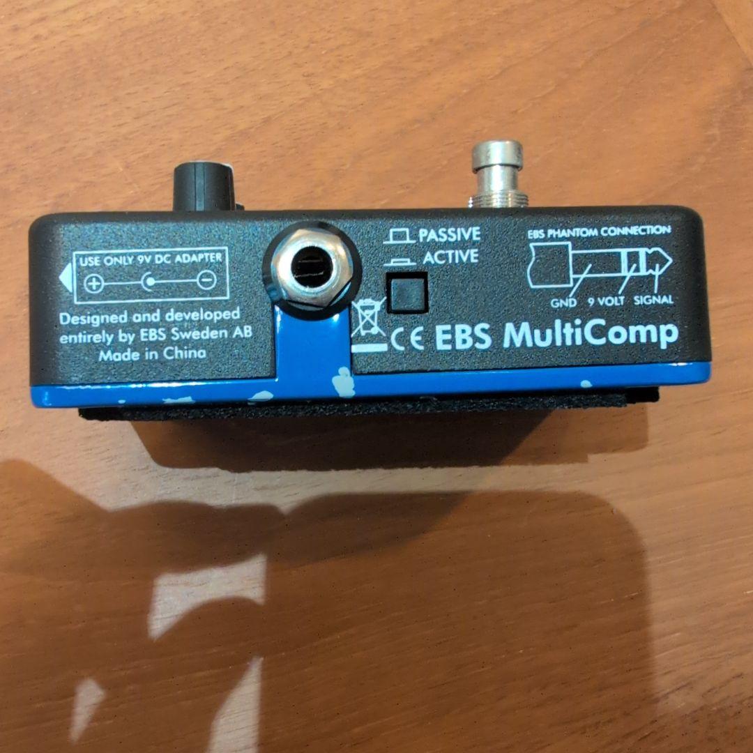 ジャンク品、音は出ます【EBS】MULTI COMP ベースエフェクター