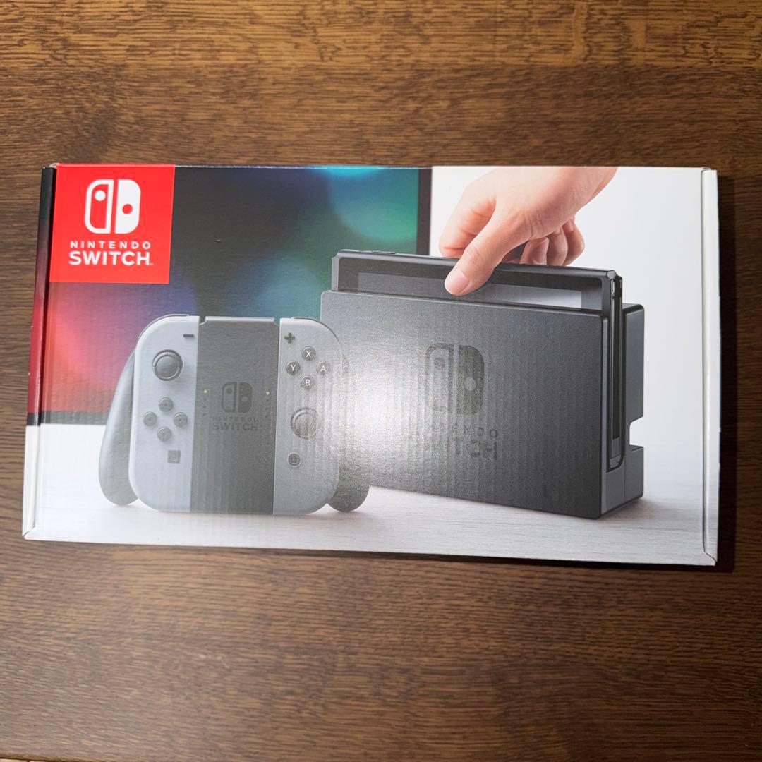 Nintendo Switch 本体 グレー Joy-Con +microSD