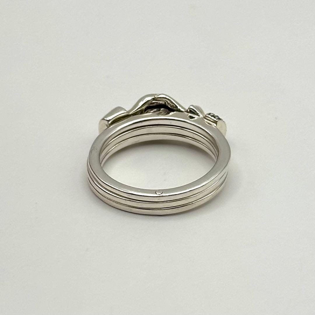 【美品】 FATRAS ファトラ フェデ リング 握手 Ag925 碌山