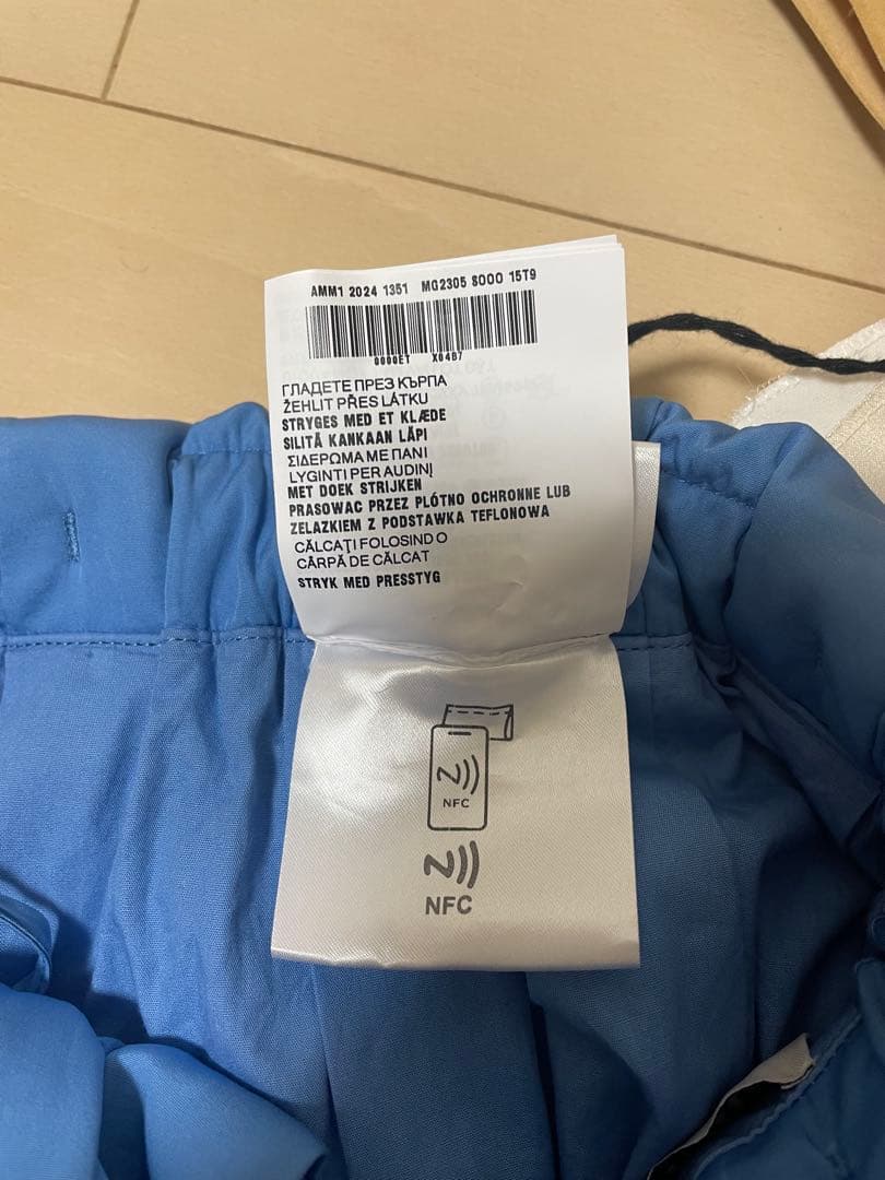 おおおむ　MIU MIU ブルー フレアスカート サイズ36