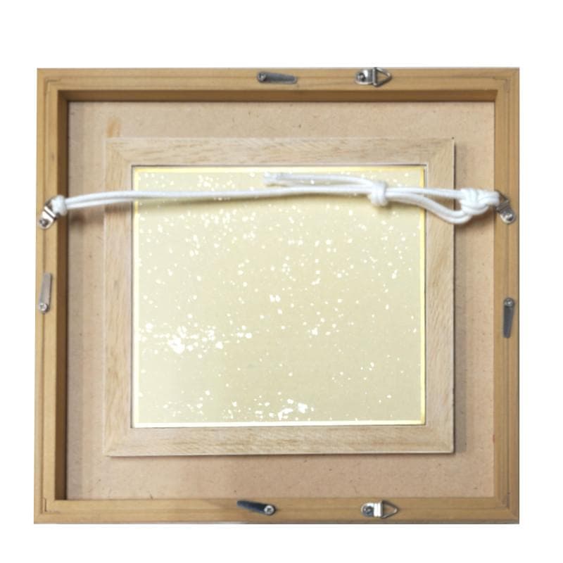 ☆小野州一☆「富良野風景」水彩画　色紙135X120ｍｍ　新品額！