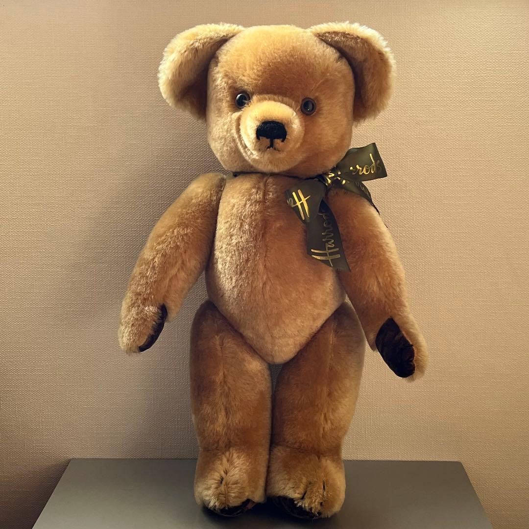 ［ハロッズ×メリーソート］大きいテディベア