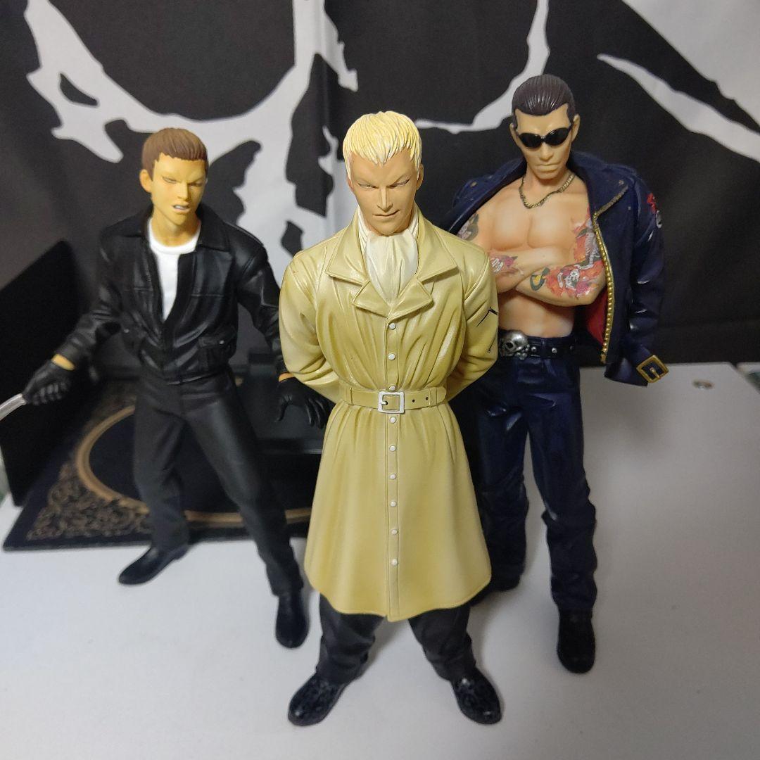 九能三兄弟　九能一聖　九能秀臣　九能龍信クローズフィギュア3体セット