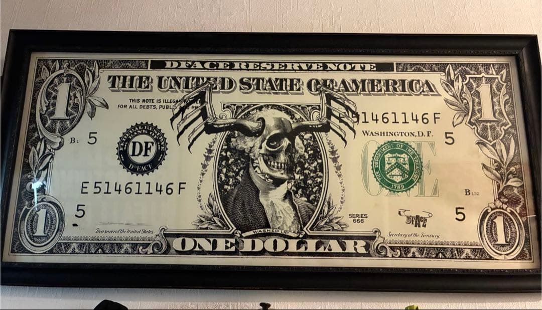 D*FACE One Doller 2007 シルクスクリーン