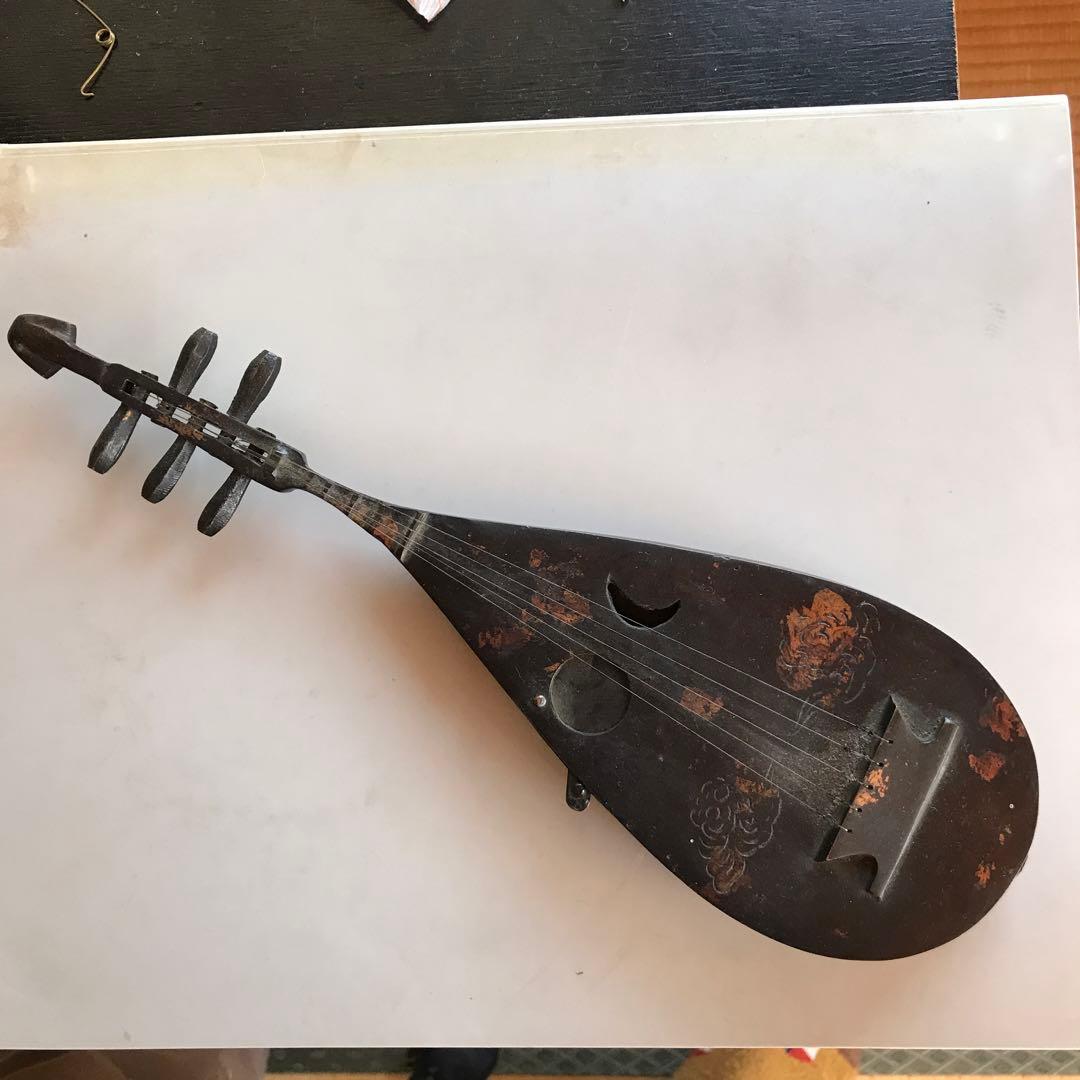 中国琵琶　ミニチュア