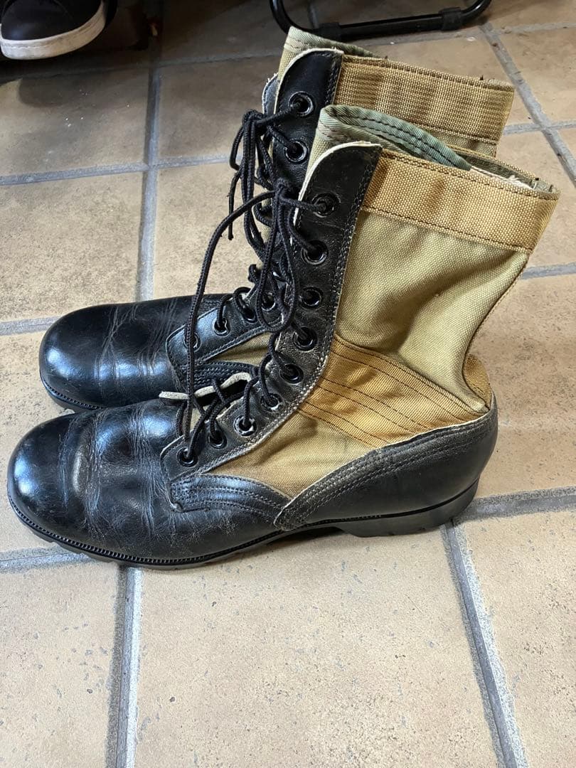 米軍実物　60's ジャングルブーツ　9R ①