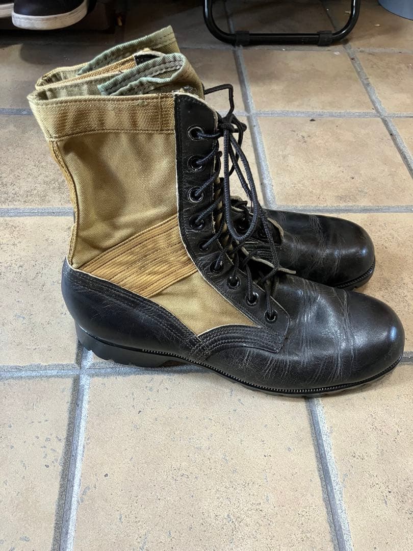 米軍実物　60's ジャングルブーツ　9R ①