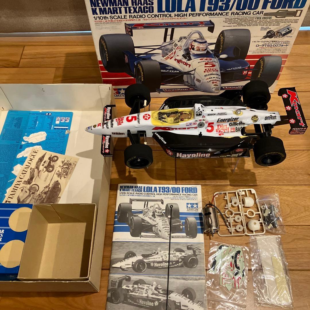 【希少】タミヤRC ローラT93/00フォード　F103Lシャーシ 組立途中