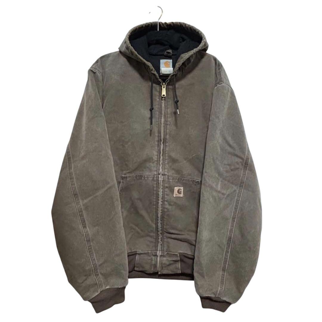 Carhartt ブラウン アクティブジャケット 90s