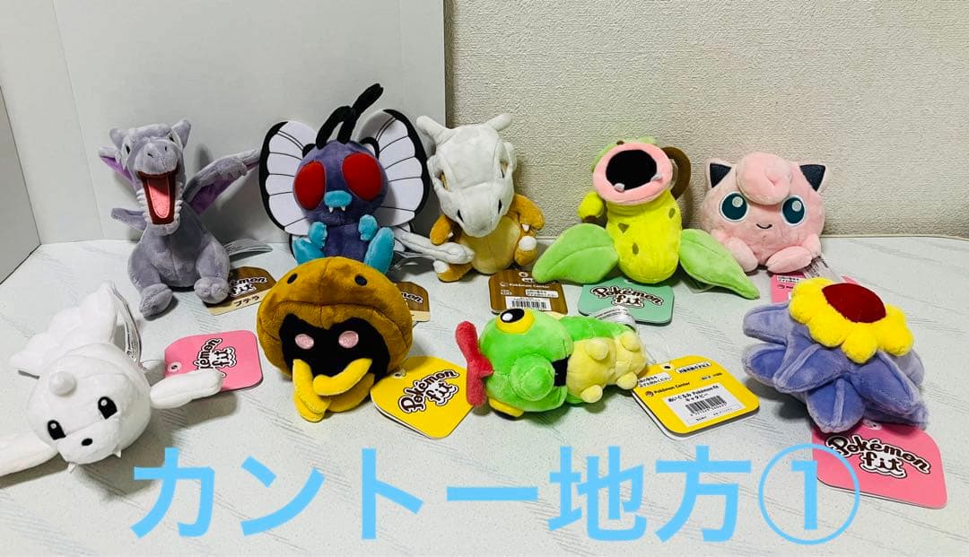ポケモン　ぬいぐるみ　70体　ポケモンフィット