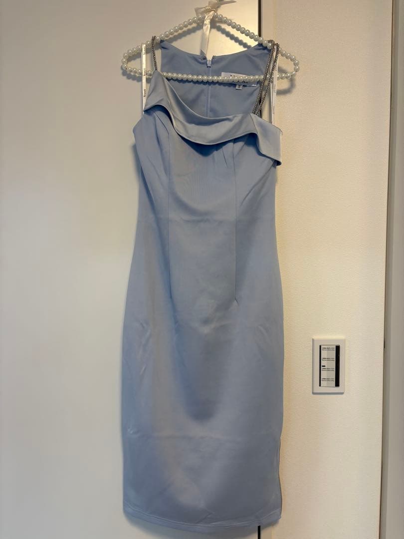 5日まで値下げ‼️Veautt ライトブルー ドレス