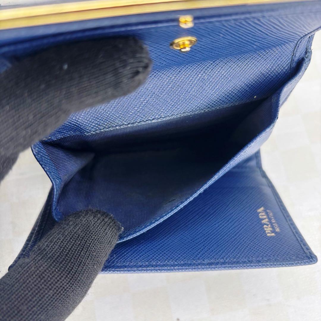 極美品　PRADA プラダ　財布　三つ折り　M58