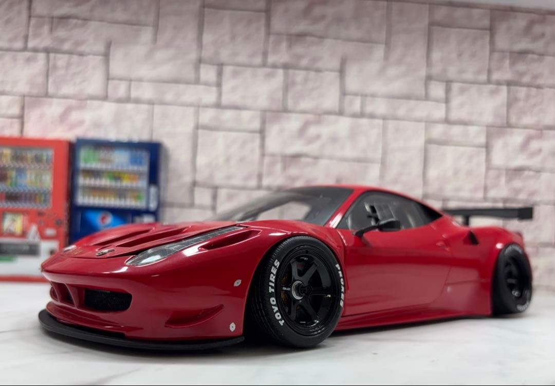 1/18ミニカー　フェラーリ458GT3 カスタム