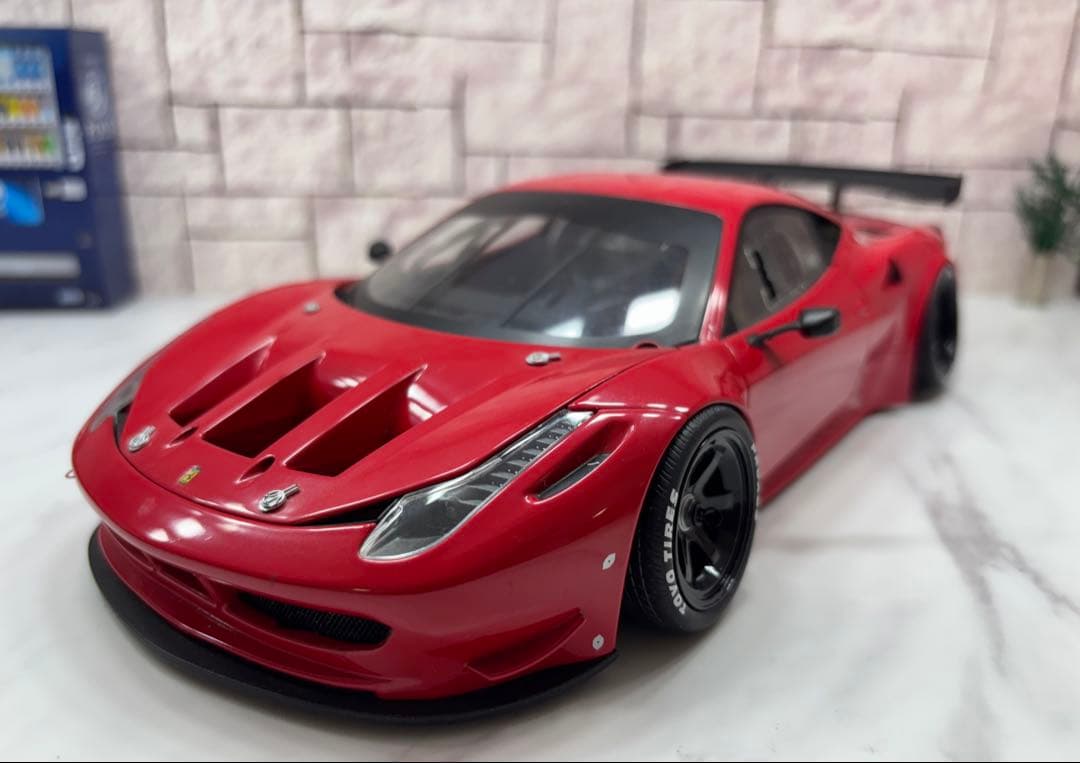 1/18ミニカー　フェラーリ458GT3 カスタム