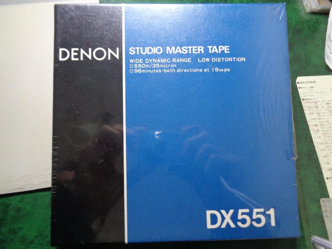 再値下げ！！DENON オープンテープ DX551 未開封 1本