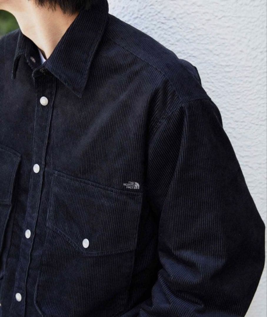 【美品Mサイズ】TNF PURPLE LABEL コーデュロイシャツジャケット
