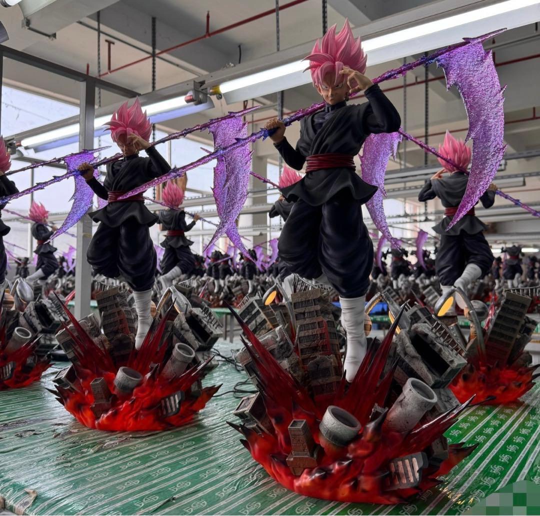 ドラゴンボール 1／4スケール ブラック 孫悟空 フィギュア ガレージキット