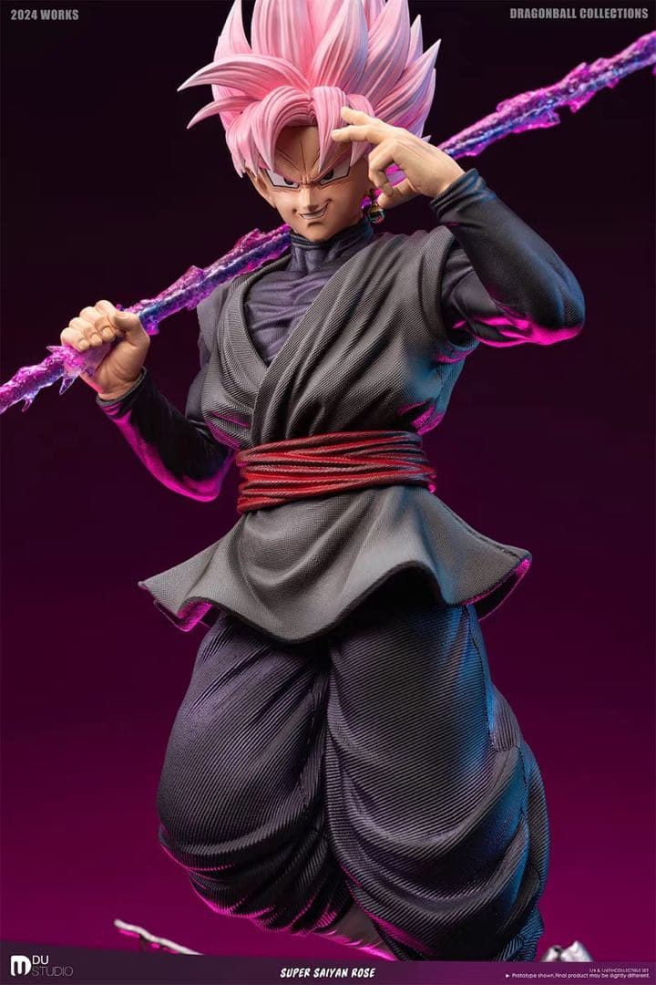 ドラゴンボール 1／4スケール ブラック 孫悟空 フィギュア ガレージキット