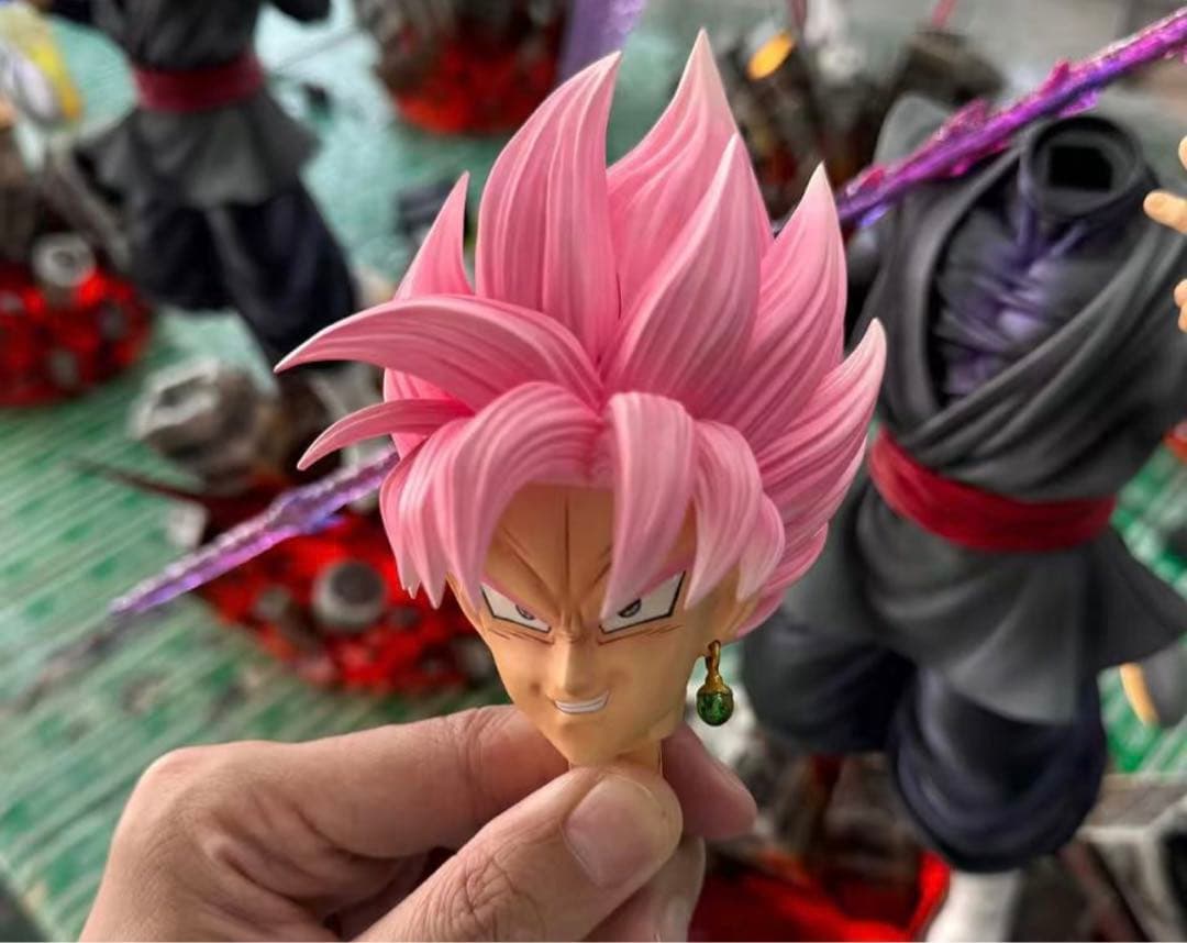 ドラゴンボール 1／4スケール ブラック 孫悟空 フィギュア ガレージキット