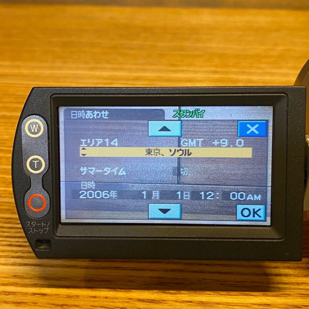 【動作良好】 SONYソニー DCR-SR100 HDD ビデオカメラ