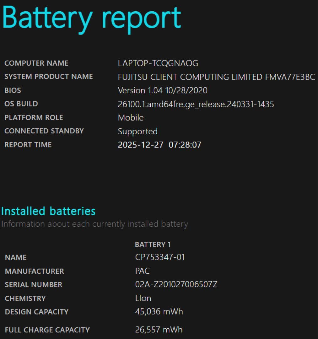 富士通 LIFEBOOK AH77/E3 i7 1165G7 2TB 32GB