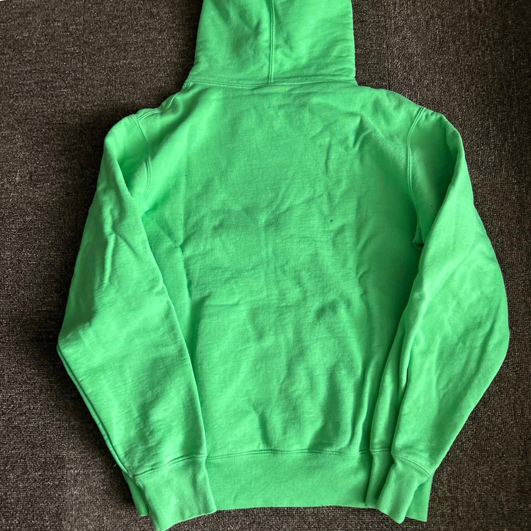 Supreme グリーン フード付きパーカー