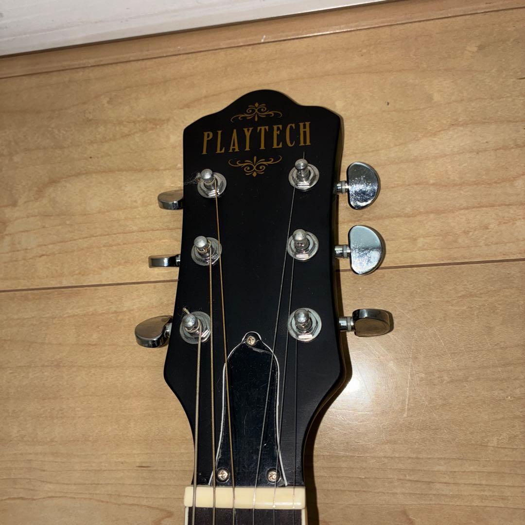 プレイテック　SA20 Green セミアコースティックギター　グリーン