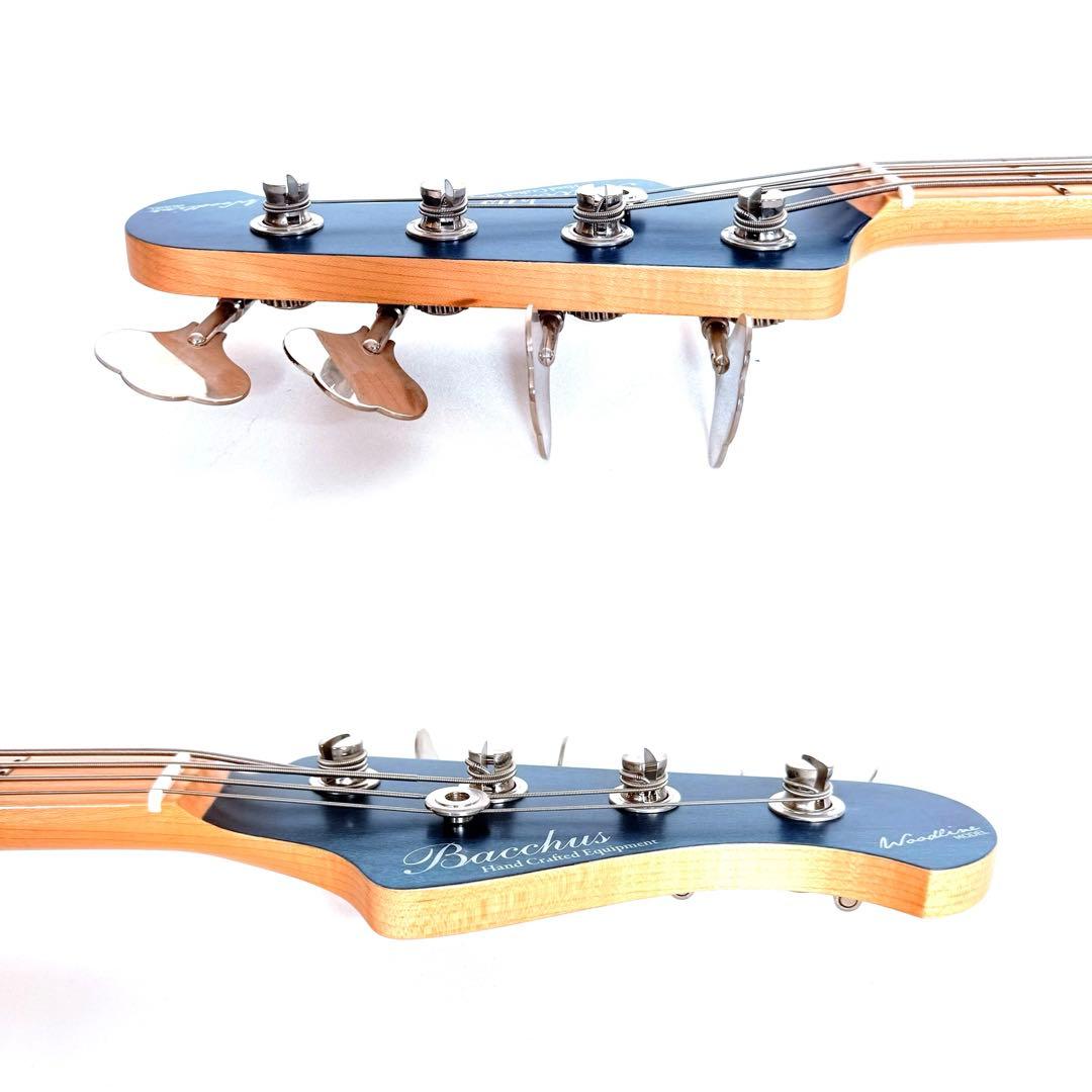 【美品】Bacchus WL-434 MAHO R BLU OIL バッカス