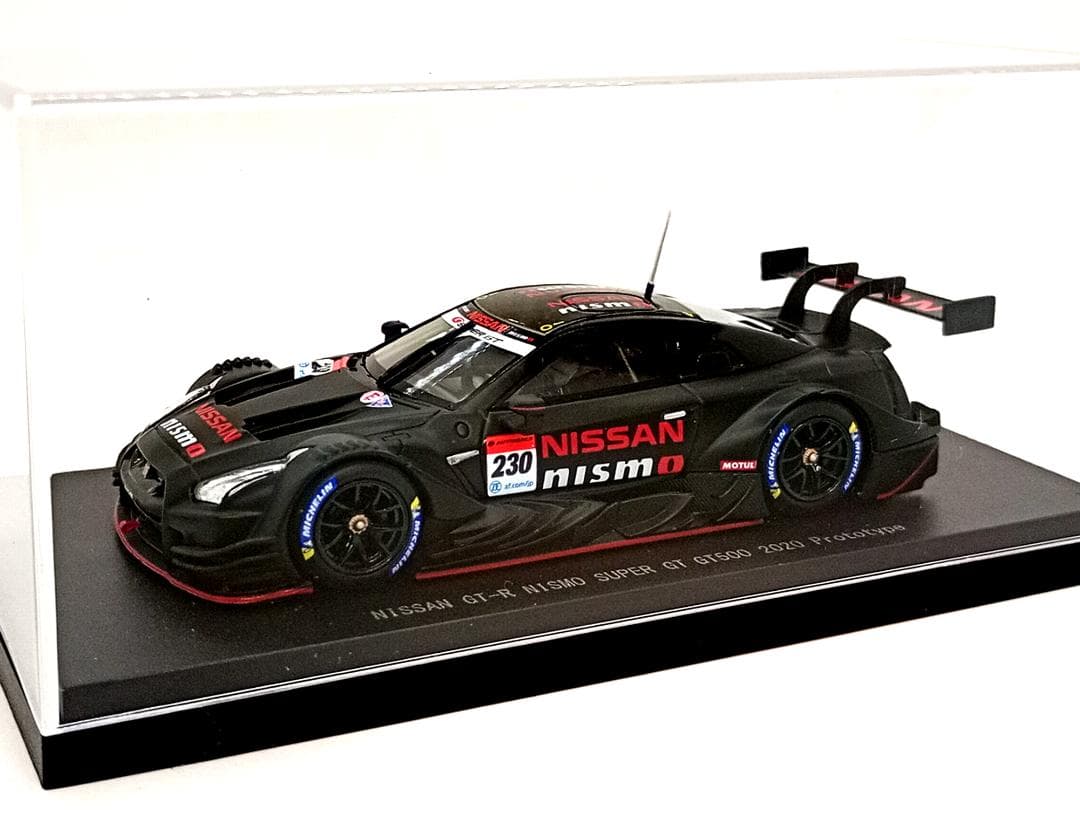エブロ 1/43 日産GT-R ニスモ プロト #230 スーパーGT 2020
