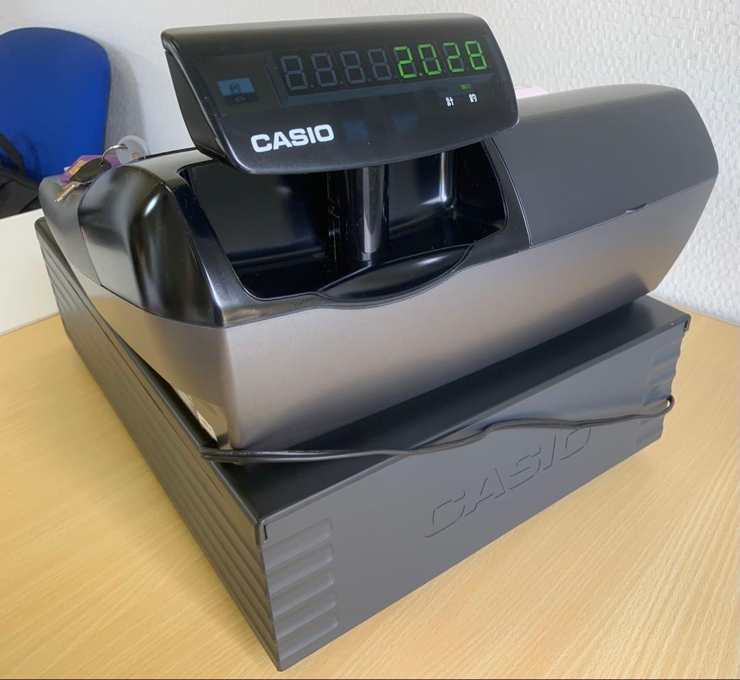 CASIO TK-110 多機能 レジスター キャッシュドロアー 鍵あり