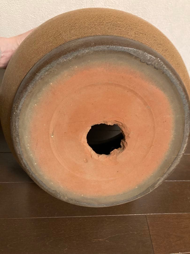 火鉢 陶器 骨董 昭和レトロ アンティーク 古道具 古民具 植木鉢 鉢カバー