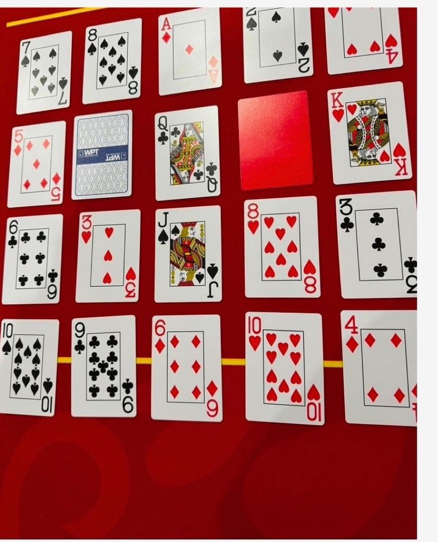 WPTポーカートランプ　赤・青 5セット ※セール中