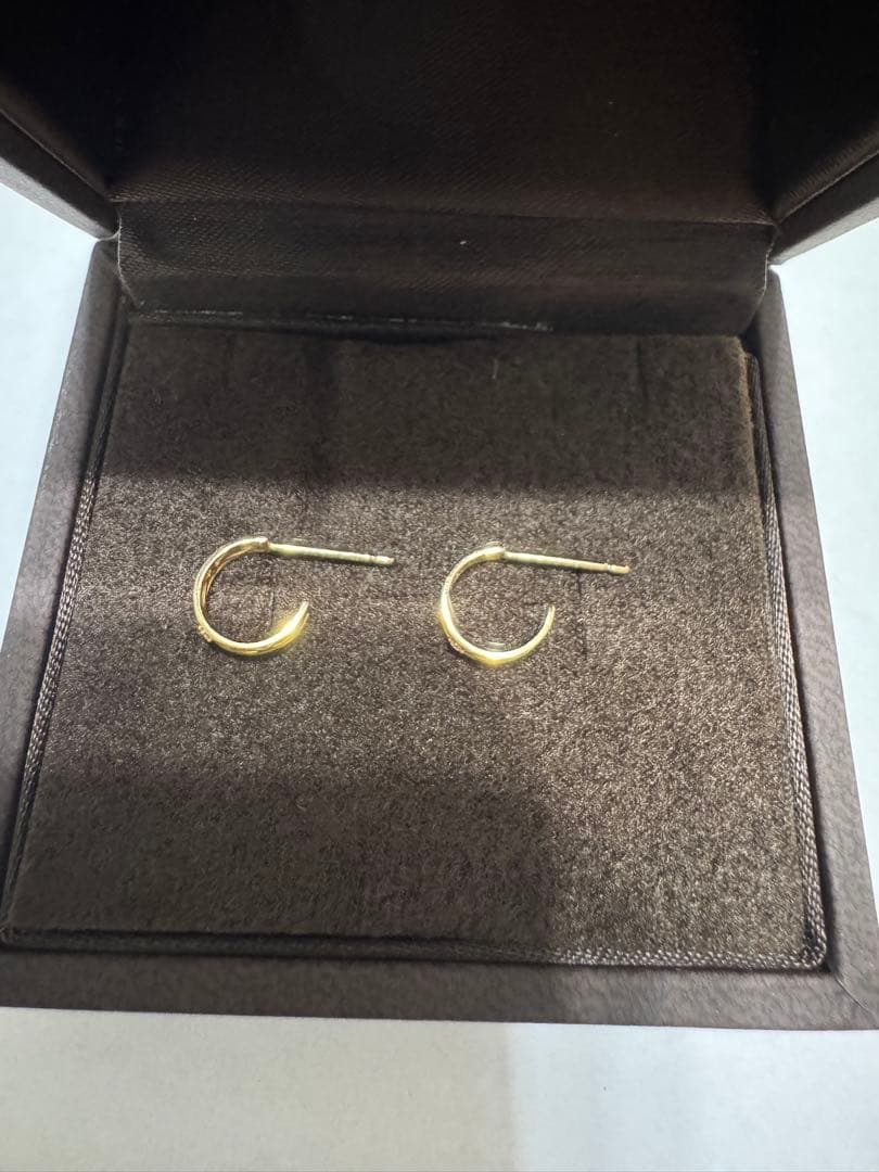 オレフィーチェ　K18 リズ ピアス　YG 中古