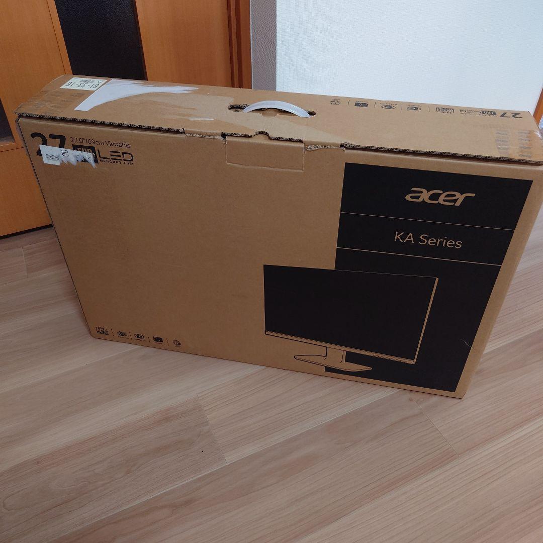 Acer モニター AlphaLine 27インチ KA270HAbmidx