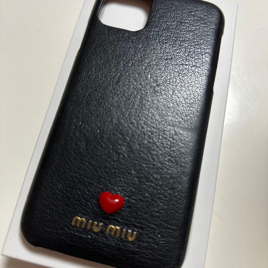 miu miu ミュウミュウiPhone11Pro Maxケース