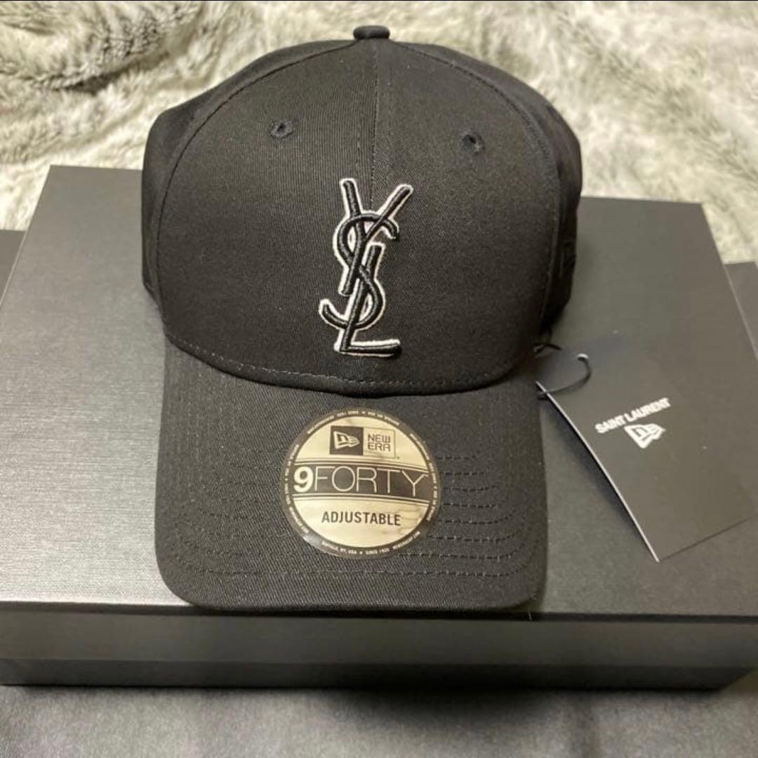 サンローラン ニューエラ コラボ キャップ 帽子 日本未入荷 レア