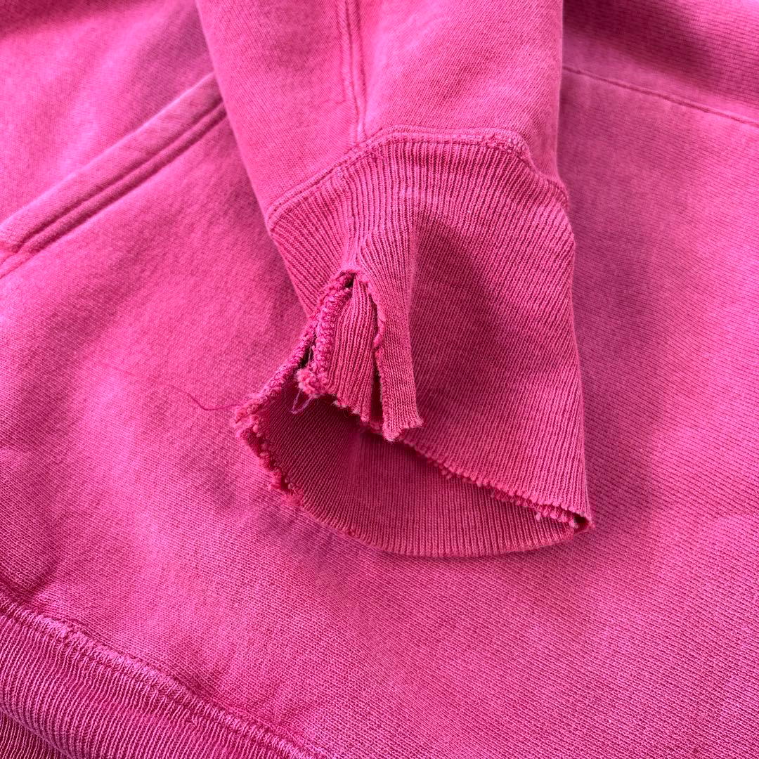 ビンテージ　USA製　チャンピオン　目付きRWパーカーXXL ルビーレッド