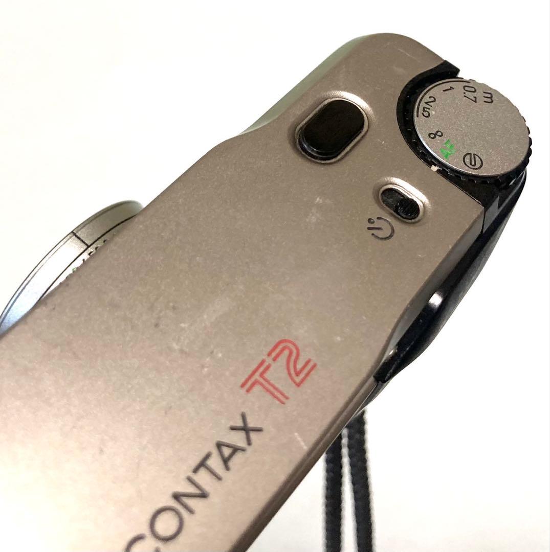 【完動品】CONTAX T2 Sonnar 2.8/38 T* チタンクローム