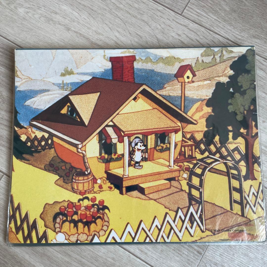 ミッキーマウス バインダー　ディズニー　バインダー　レトロ