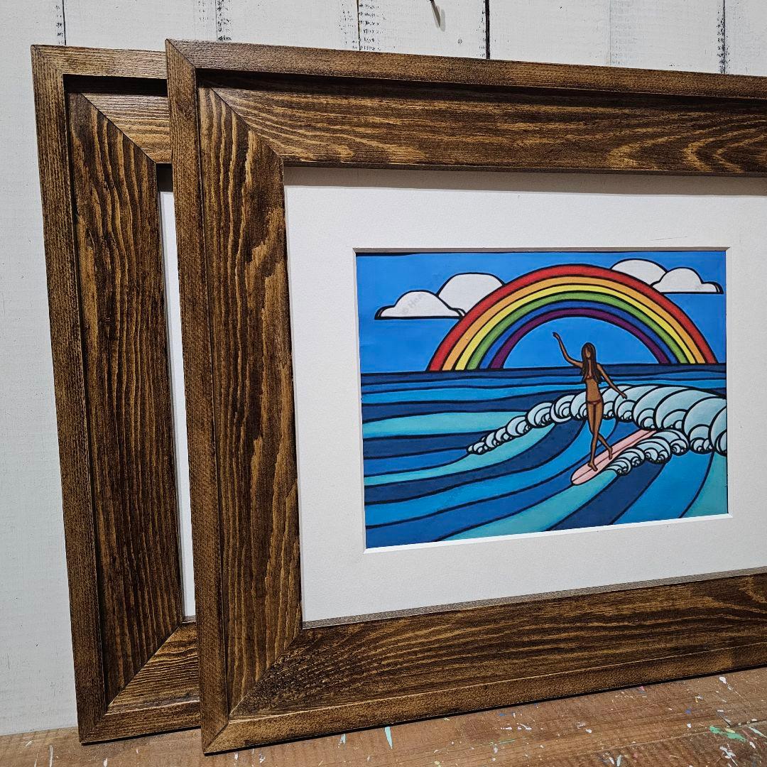 タケチヨ様確認ページ　ヘザーブラウン　額縁　フレーム