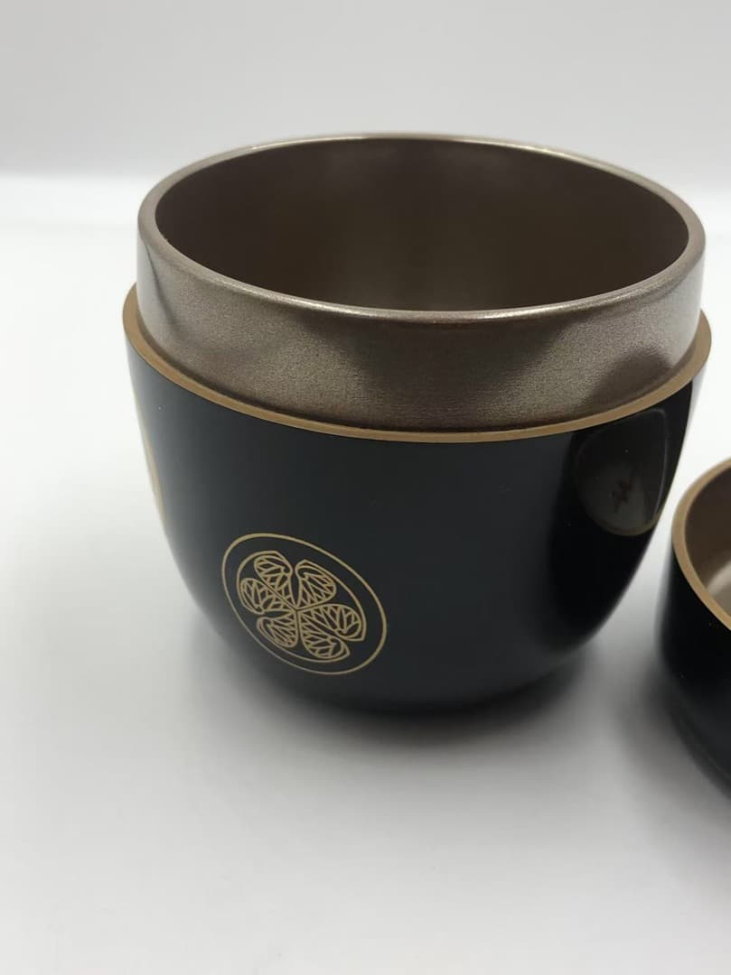 徳川家紋　葵紋　棗　共箱　茶道具