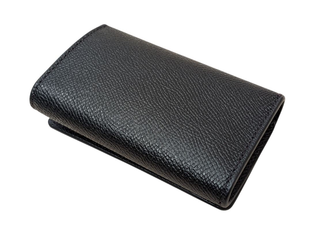 【新品】正規品 COACH ファイブリング キーケース ブラック F76741