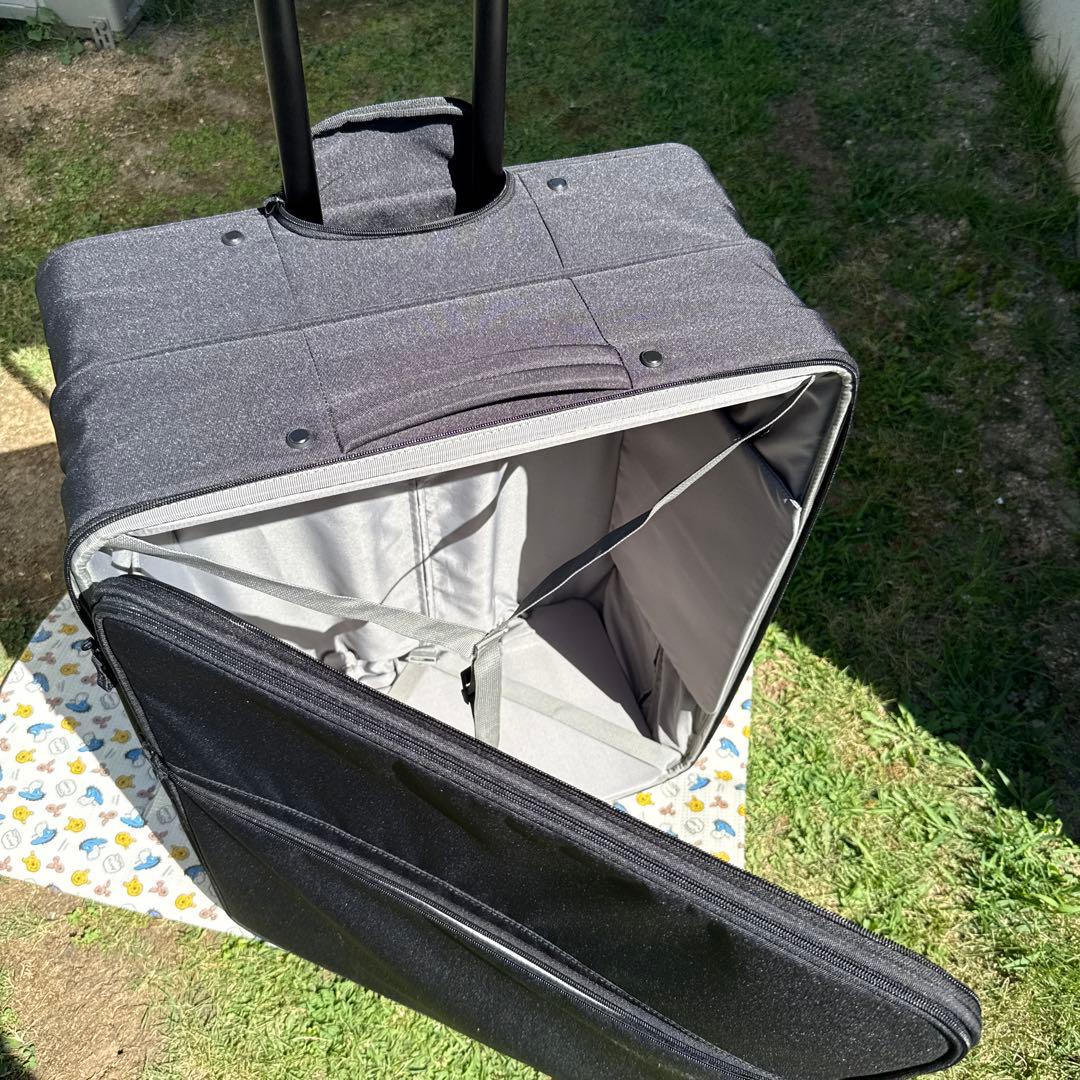 MUJI ブラックキャリーケース