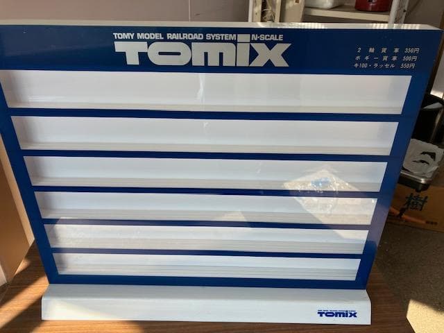 N／TOMIX店頭展示ケース／特約店用非売品／台座付きver.／１台
