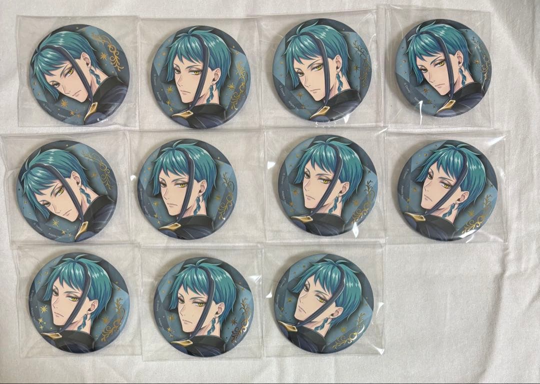 零*様 ツイステ ブレイジングジュエル ジェイド 缶バッジ